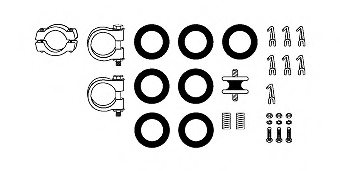 HJS 82 23 4055 Mounting Kit, exhaust system